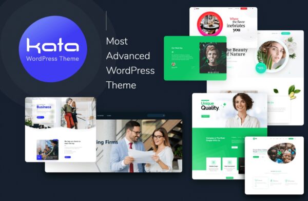 Kata v1.5.2 Elementor WordPress主题 - 多功能响应式设计