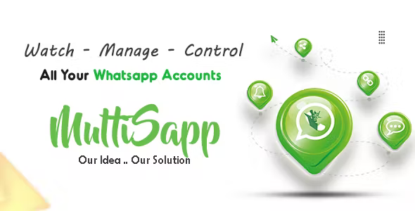 MultiSapp Multi Whatsapp Manager v1.2 - 多账号WhatsApp管理工具