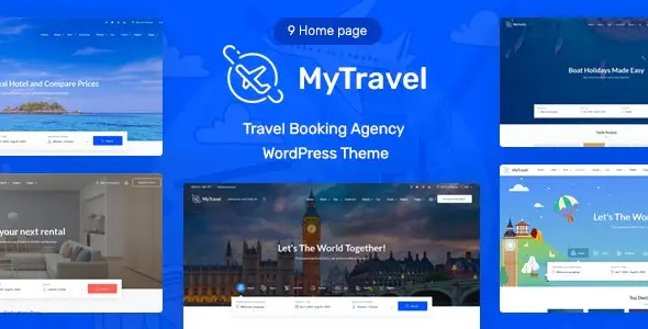 MyTravel 1.0.13 - 旅游酒店名宿预订网站WordPress主题