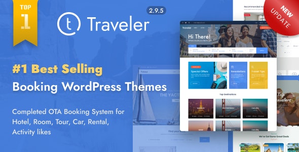 Traveler 3.0.6 开心版 - 旅游预订WordPress主题