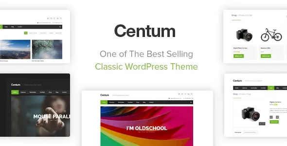 Centum (v3.3.13) 响应式WordPress主题 - 多用途企业网站模板