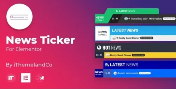 News Ticker For Elementor 1.4.0