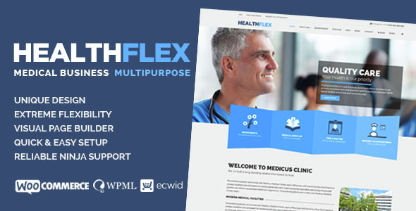 Healthflex 2.7.2 - 医疗健康网站WordPress主题