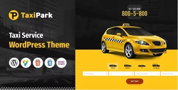 TaxiPark 1.6.5 - 计程车服务公司WordPress主题