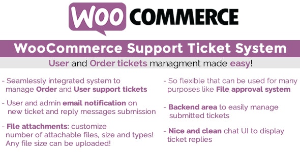 WooCommerce Support Ticket System 16.6