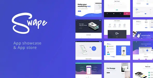 Swape v2.2 App Showcase & App Store WordPress主题 - 应用展示与商店WordPress主题