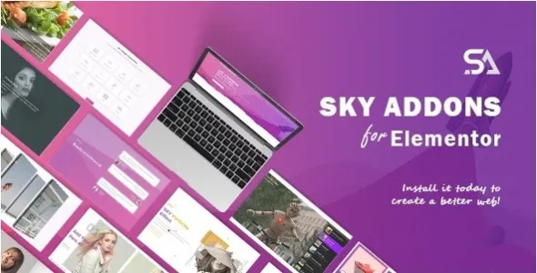 Sky Addons Pro for Elementor Page Builder 1.5.1 开心版