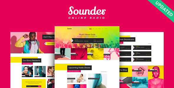 Sounder 1.3.4 - 网络收音机视频音乐网站WordPress主题
