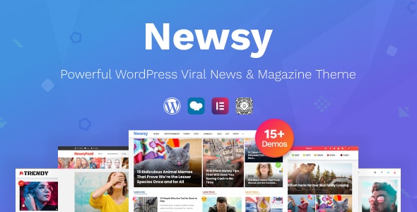 Newsy 2.2.0 - 新闻博客资讯网站WordPress主题