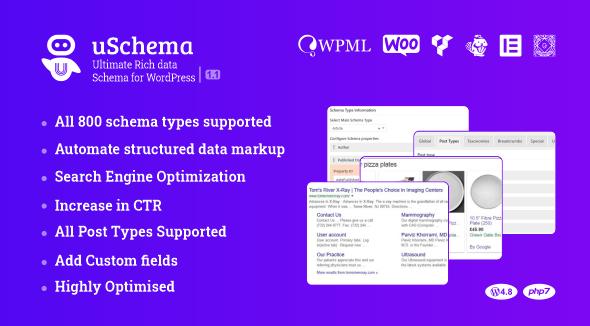 uSchema 3.1.1 - WordPress的终极丰富数据架构