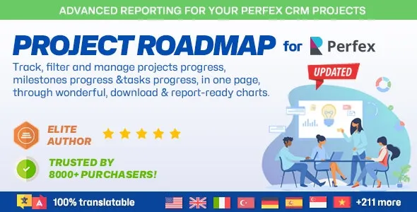 Project Roadmap v1.0b 高级报告与工作流模块 - Perfex CRM 项目增强工具