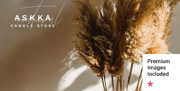 Askka (v1.3) 蜡烛商店WordPress主题 - 优雅蜡烛店铺设计