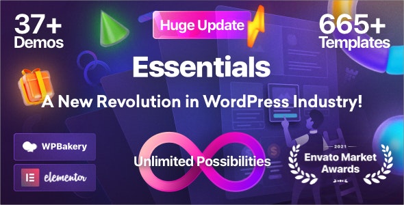 Essentials 3.0.8 开心版 - 多用途WordPress主题
