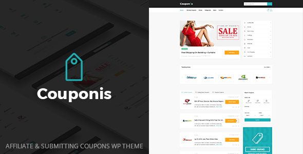 Couponis 3.1.7 - 推介优惠券WordPress主题