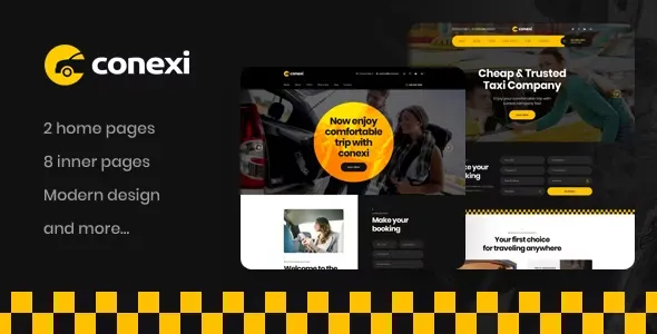 Conexi v3.0.0 出租车预订服务WordPress主题 + RTL支持