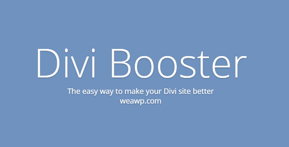Divi Booster 4.2.9 - WordPress插件