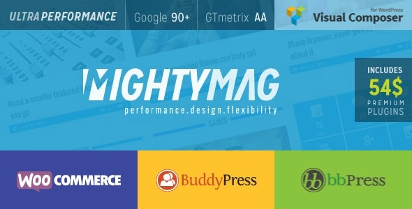 MightyMag v3.5 Magazine, Shop, Community WP Theme - 强大的杂志、商店和社区WordPress主题