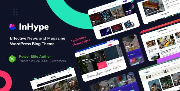 InHype v1.5.1 Blog & Magazine WordPress Theme - 博客杂志主题