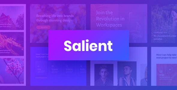 Salient 15.0.8 - 响应式多用途WordPress主题