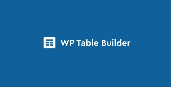 WP Table Builder Pro 1.3.9 开心版