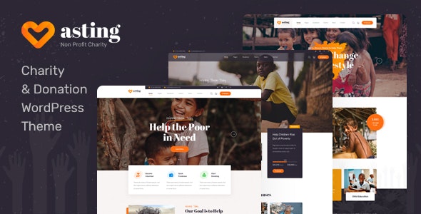 Asting 1.0.4 - 慈善捐赠公益网站WordPress主题