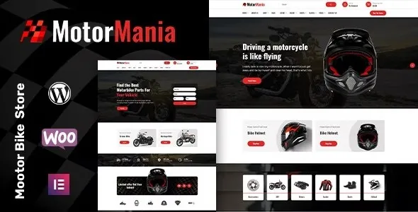 MotorMania 1.0.8 开心版 - 摩托车配件WooCommerce主题