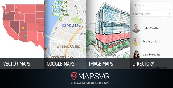 MapSVG 6.2.25 - 最后一个WordPress地图插件