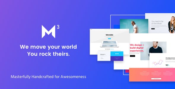 Movedo 3.5.4 - 响应式多用途WordPress主题