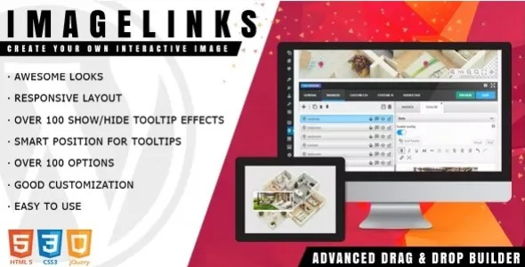 ImageLinks 1.5.3 - WordPress交互式图像生成器