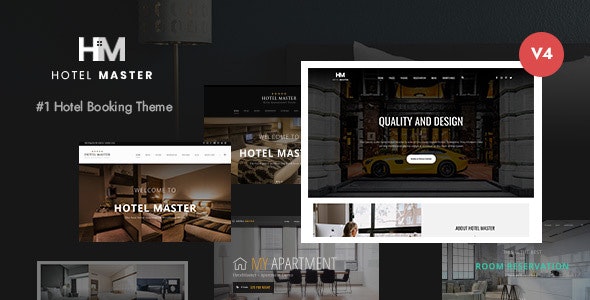 Hotel Master 4.1.4 - 旅游景点酒店预订网站WordPress主题