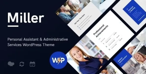 Miller 1.1.3 - 个人助理行政服务WordPress主题