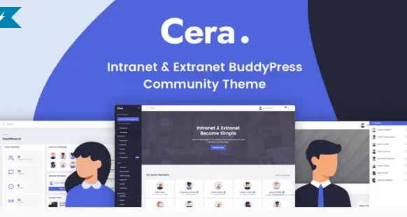 Cera (v1.2.1) 内网和社区主题 - 高效协作与社交互动解决方案