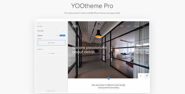 YOOtheme Pro 3.0.18 + Essentials - 强大的主题和页面构建器WordPress主题