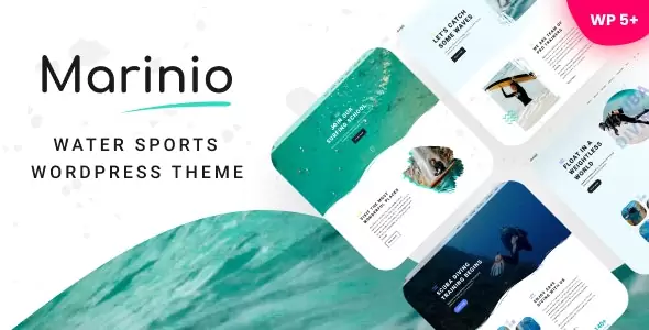 Marinio v1.0.5 Surfing & Scuba Diving WordPress Theme - 水上运动WordPress主题