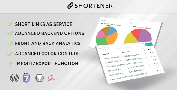 Shortener 2.0.4 - 具有分析功能的短链接应用程序