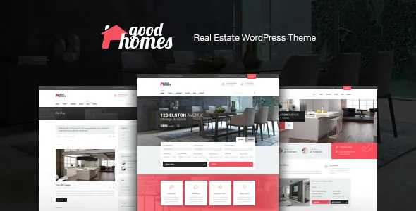 Good Homes 1.3.6 - 当代房地产WordPress主题