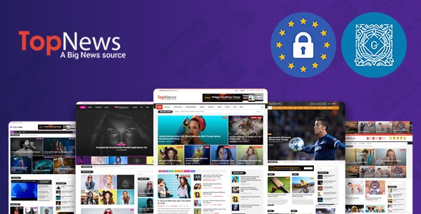TopNews 3.3.9 - 新闻杂志博客网站WordPress主题