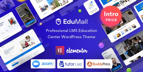 EduMall 3.4.4 - 创意投资组合、代理WordPress主题