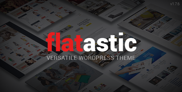 Flatastic 1.8.8 - 多用途企业公司网站WordPress主题