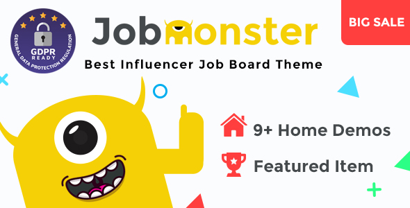 Jobmonster 4.6.7.7 - 求职招聘WordPress主题