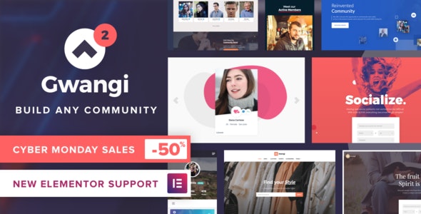 Gwangi 2.4.5 - 交友婚恋社交网站Wordpress主题