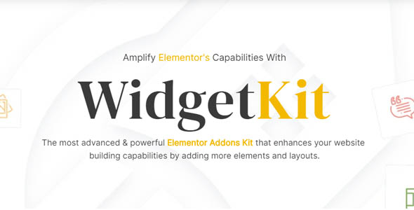 WidgetKit Pro 1.11 - 强大的Elementor插件套件