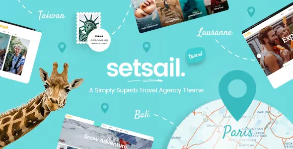 SetSail (v2.1) WordPress旅行主题 - 旅行社网站设计模板