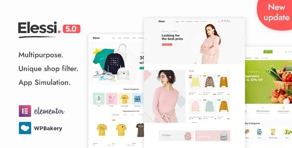 Elessi (v6.3.7) WooCommerce AJAX WP主题 - 响应式电商网站设计
