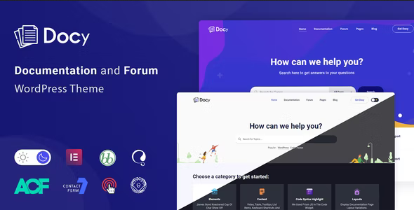 Docy 3.1.1 - WordPress主题