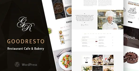 GoodResto 3.7.0 - 餐厅WordPress主题+Woocommerce
