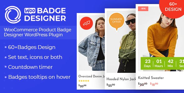 Woo Badge Designer 4.0.1 - WooCommerce产品徽章设计师