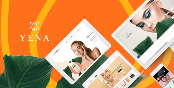 Yena 1.2.1 - 美容护肤化妆品WooCommerce电商主题