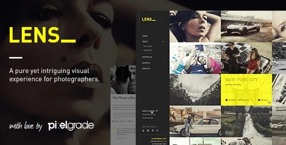LENS v2.6.3 - 一款令人愉悦的摄影WordPress主题