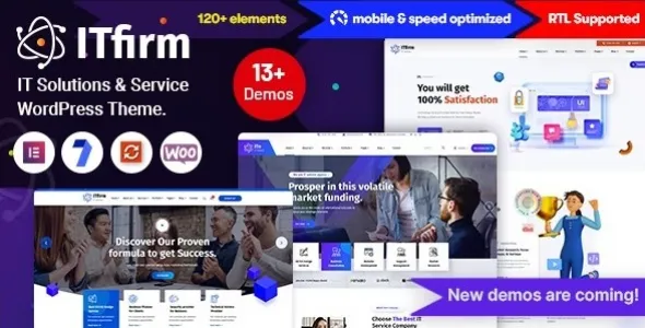 ITfirm 1.3.6 - IT解决方案服务WordPress主题